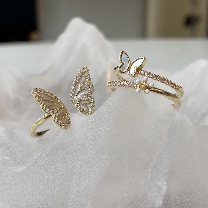 EMLYS.studio - Life Time Ring Adjustable Rhodium Elegan