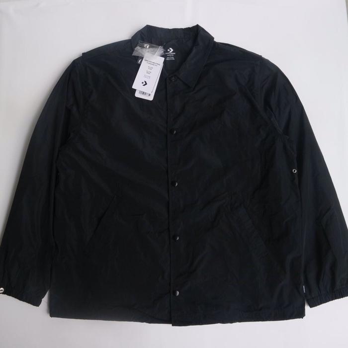 (New) Converse Go-To Andover Coach's Men's Jacket - Black