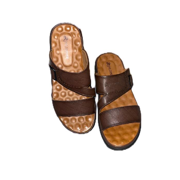 Sandal Jepit Pria Royal Cobbler Kulit Model Terbaru yang Nyaman dan Kokoh - Sendal
