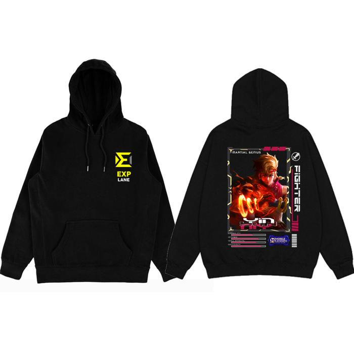 Sweater Hoodie Mobile Legend Anak Dan Dewasa Hero Yin Fighter Skin Starlight Skin Yuji Itadori Full 