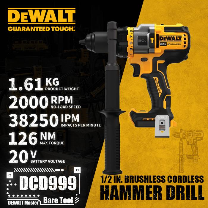 DEWALT DCD999 1/2 in. Brushless Cordless Hammer Drill/Driver with