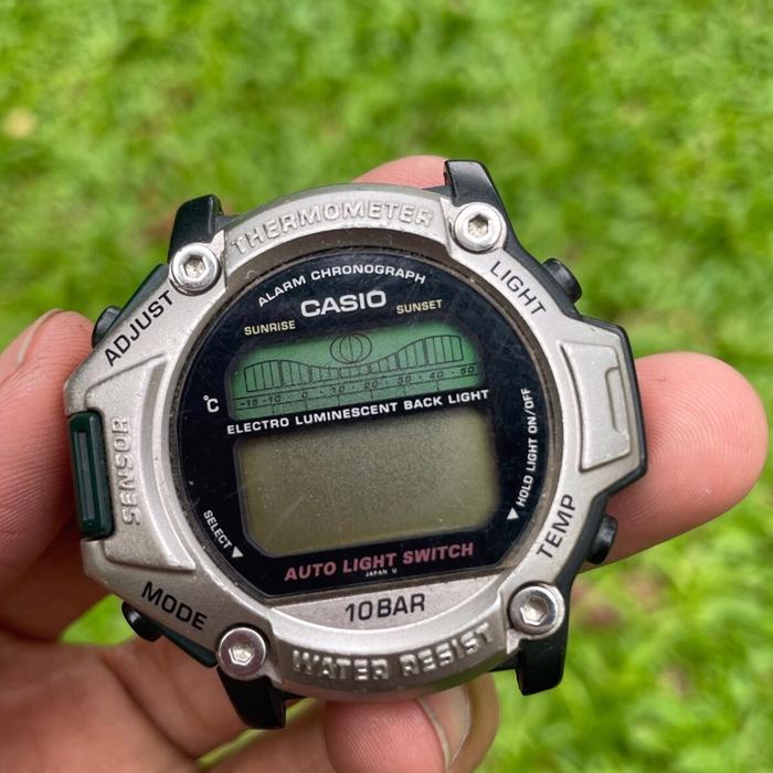 Jam tangan Off Casio Protrek PRT 11 1990 vintage quartz digital jadul kuno antik outdoor rare japan