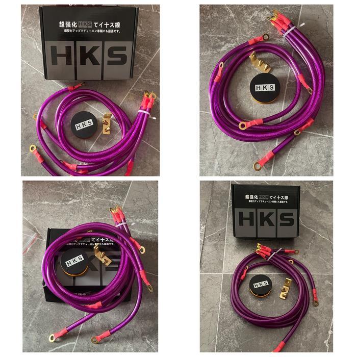 Ground Wire Kabel Grounding HKS Circle Earth Box Original Nano Technology