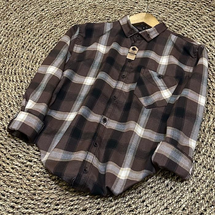 KEMEJA FLANEL LENGAN PANJANG PRIA PREMIUM QUALITY EXCLUSIVE QQ16