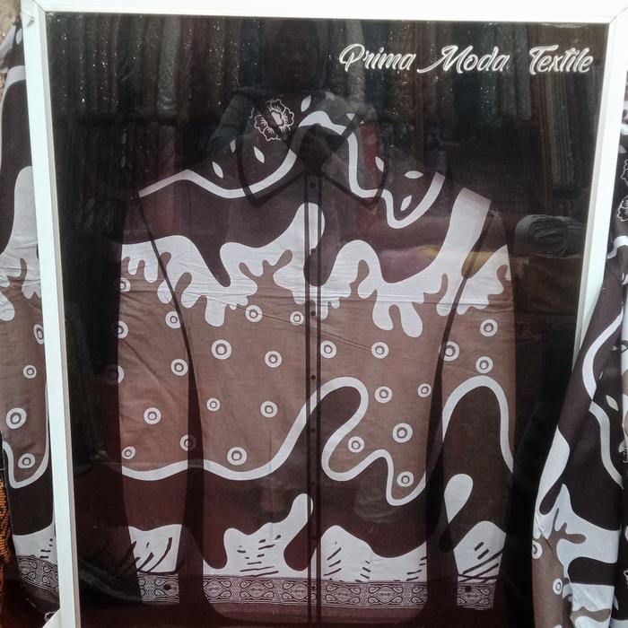 KAIN BATIK SEMIR PUTIH 81731/KAIN BATIK METERAN