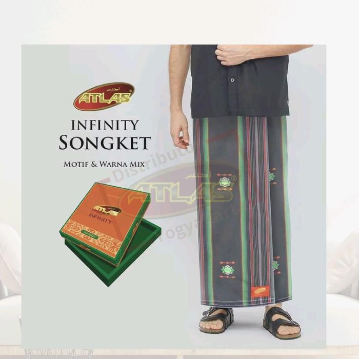 SARUNG ATLAS INFINITY SONGKET SARUNG GROSIR JOGJA