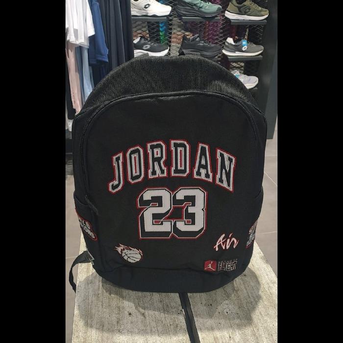 Tas ransel backpack original Jordan air 23 black hitam large