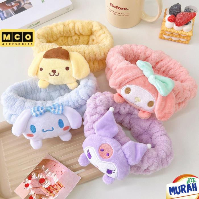 Headband Kartun Jepang Bando Bandana Cuci Muka Model Boneka Lucu MCO AR192