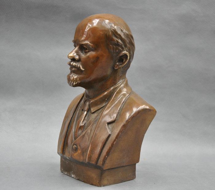 Patung Perunggu Patung Pemimpin SOVIET VLADIMIR ILYICH ULYANOV LENIN