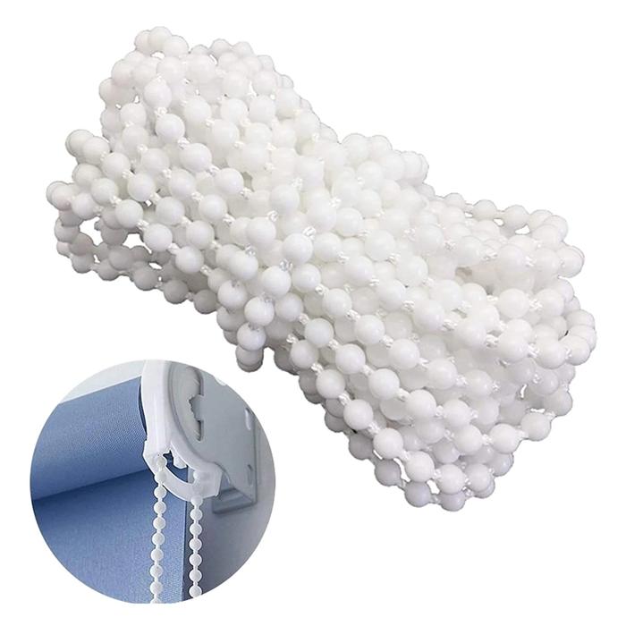 10 Meters Plastic Roller Blind Roman Vertical Shade Beaded Chain Pull