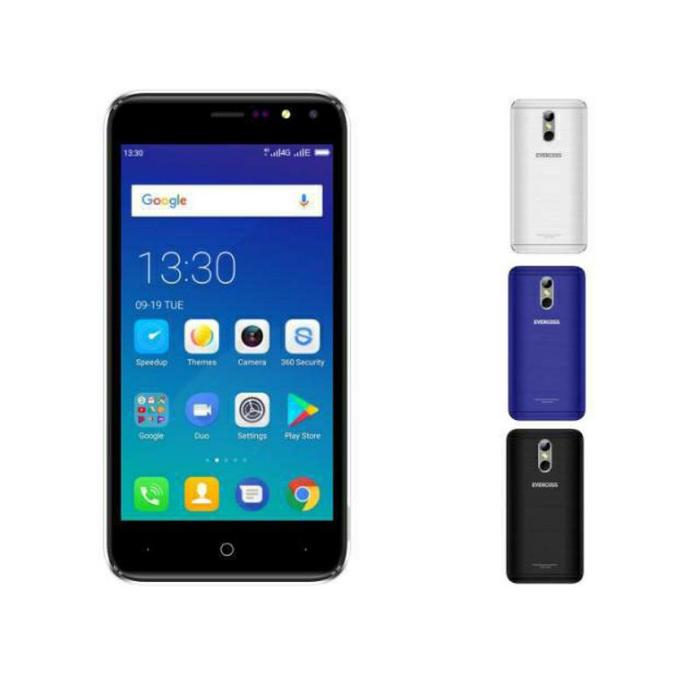 EVERCOSS M50A - 4G LTE - RAM 2GB - ROM 16GB - DUAL SIM - GARANSI RESMI