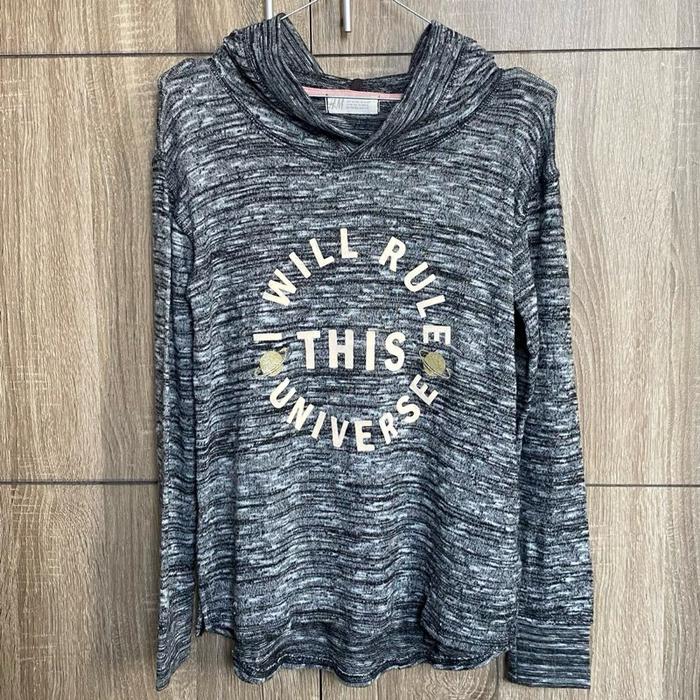 H&M Knit Hoodie | Thrift Branded | Preloved Branded | Baju Bekas Branded Murah Hoodie Jacket Rajut H