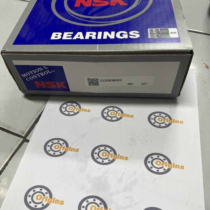 SPHERICAL ROLLER BEARING 22320 EAE4C3 MERK NSK