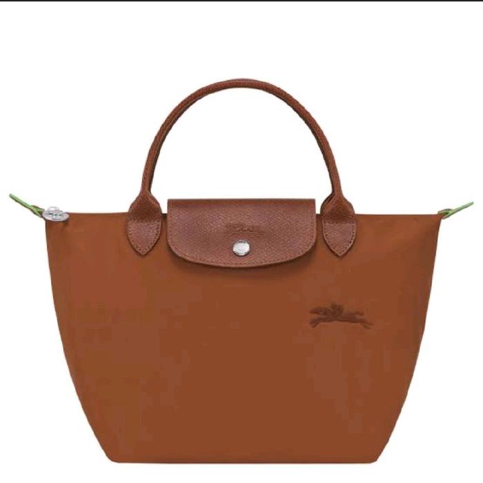 preloved TOTE BAG - Nylon SSH Cognac