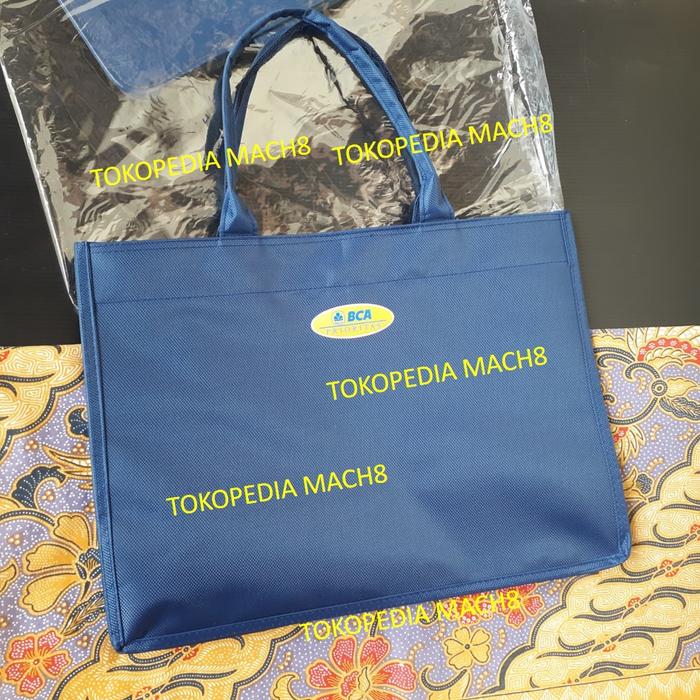 Tas Tote Bag BCA Prioritas BIRU ORIGINAL BARU collector edition