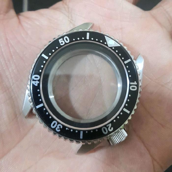 case seiko skx ssk srpd nh34  nh36 nh35 mod seiko skx srpd black  case skx srpd