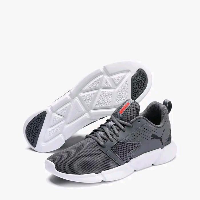 Sepatu PUMA INTERFLEX MODERN MEN'S RUNNING SHOES - GREY 100% Original PMA192805-02