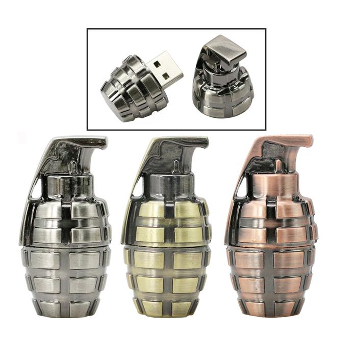 Metal Pen Drive Grenade Usb Stick Usb Flash Drive 8G/16G/32G/64GB