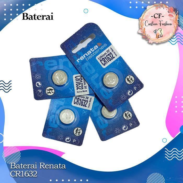 Baterai Renata Cr1632 Cr 1632 Battery Renata Cr1632 Cr 1632 Batre Renata Cr1632 Cr 1632 Prenium