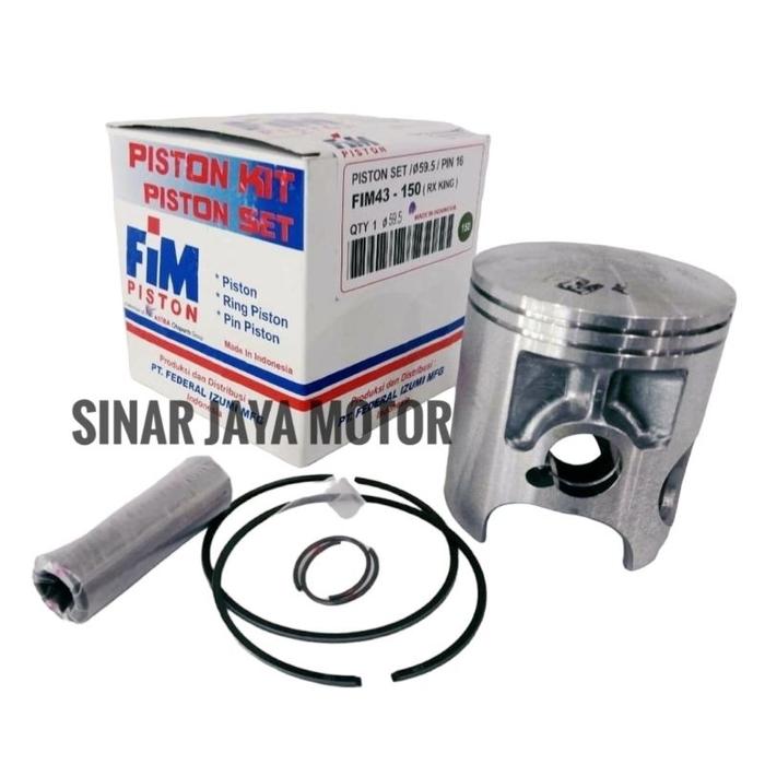 TERSEDIA piston fim rx king rxking rxk os std . 25 . 50. 75. 100. 150. 200. 250. 300. 350 400 seher
