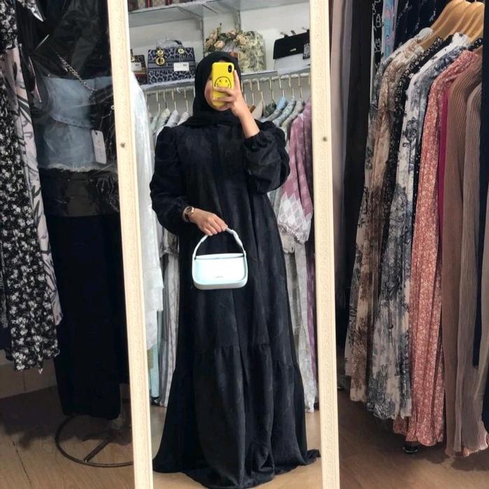Gamis larissa set hijab~~~butikkembarboy