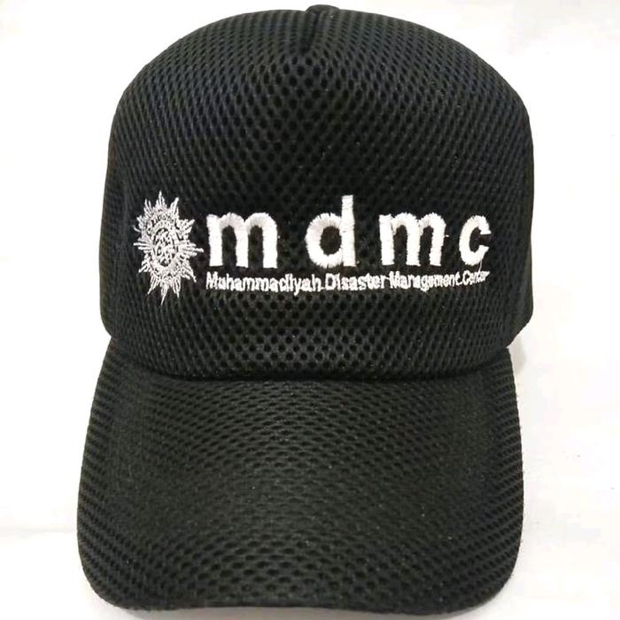 TOPI MDMC ( MUHAMMADIYAH DISASTER MANAGEMENT CENTER ) FULL BORDIR ORIGINAL PREMIUM