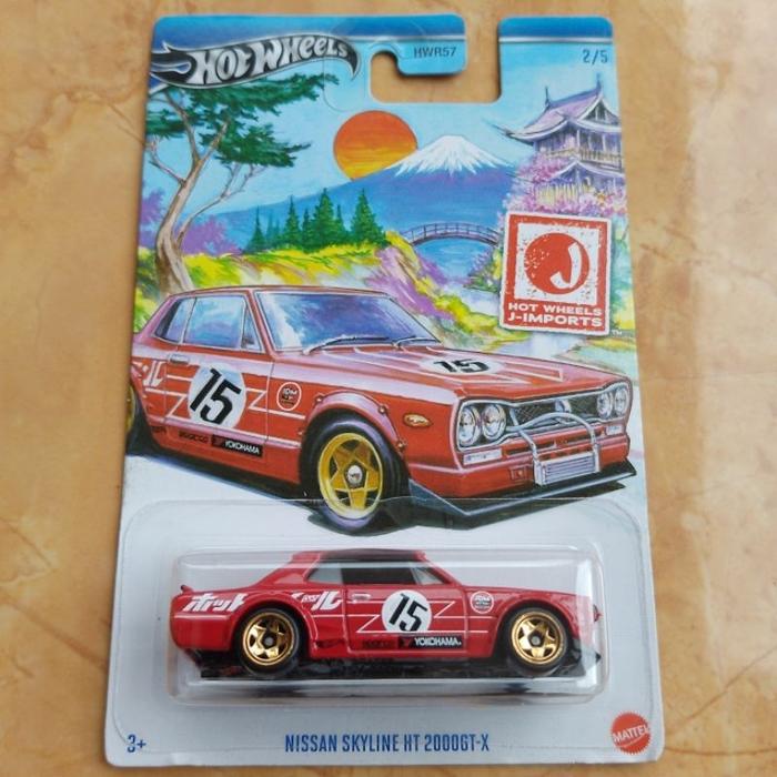 Hot Wheels NISSAN SKYLINE HT 2000GT X hw J Imports