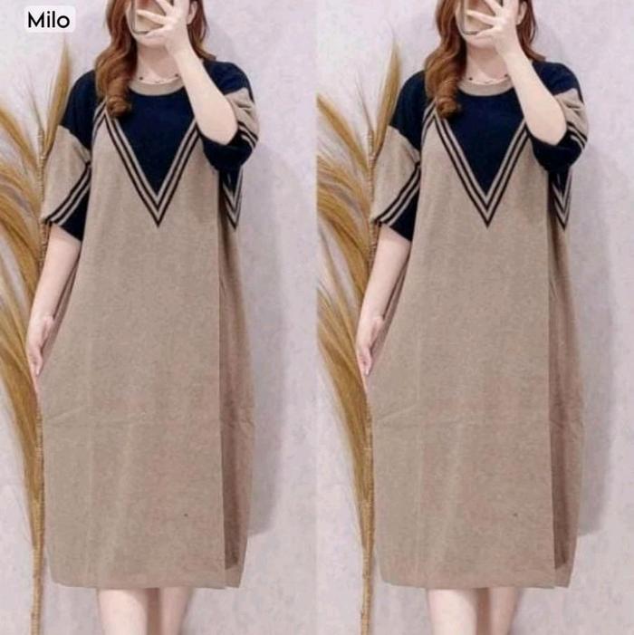 Vivi Long Tunik Rajut Jumbo Ld 130-150 Tunik Jumbo Terbaru