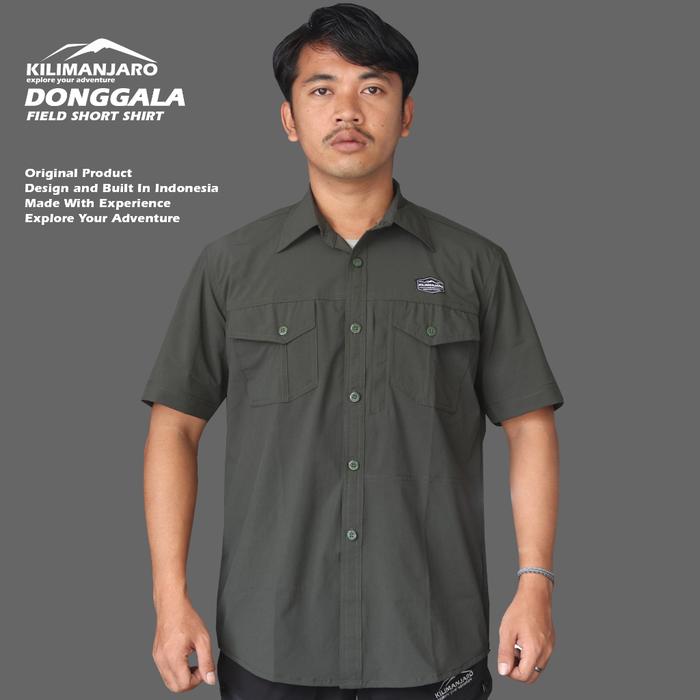 Kemeja Lapangan Kilimanjaro Donggala - Kemeja Gunung - Kemeja Outdoor