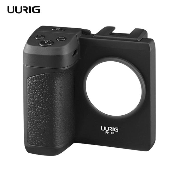 UURIG PH-10 Wireless Handle Grip Phone Holder Stabilizer for