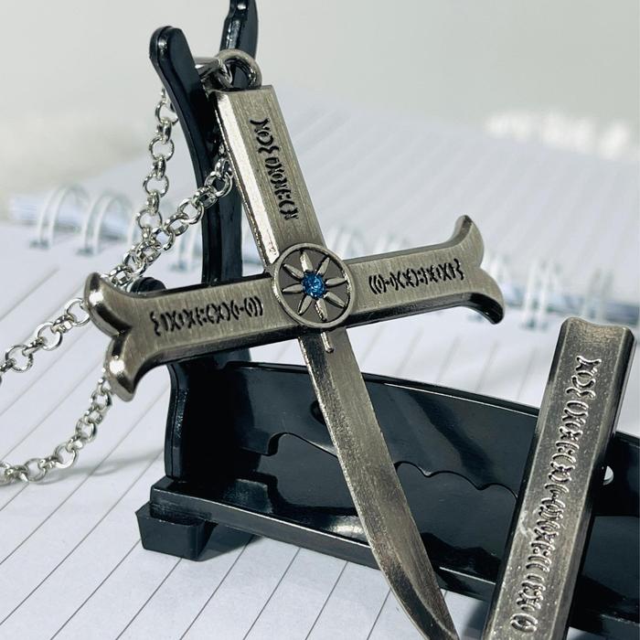 MIHAWK Keychain & Kalung MIHAWK Premium Limited Edition 01 SILVER Bahan Stainless Steel Ganci Kalung
