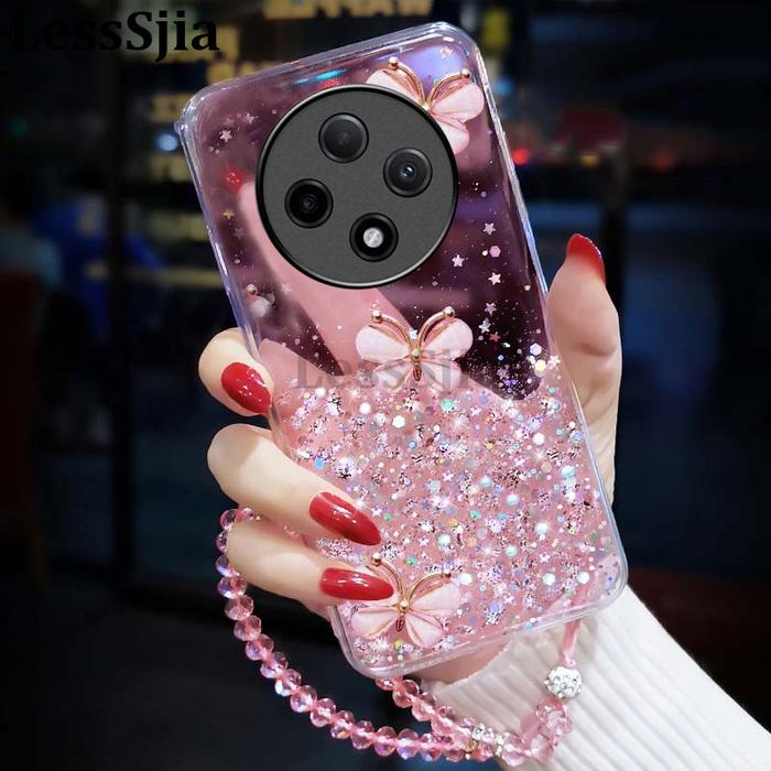 Phone cover OPPO Reno 12F 10 11 13 14 Pro 5G 11F A3x A5i A3 Back case Sparkling Star Moon Soft Silic