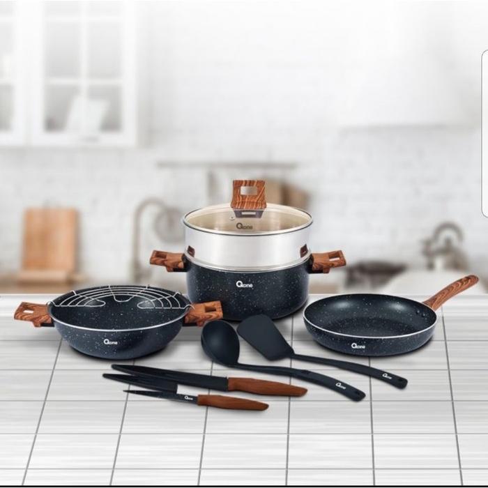 OXONE Performa Cookware Set Anti Lengket Aluminium