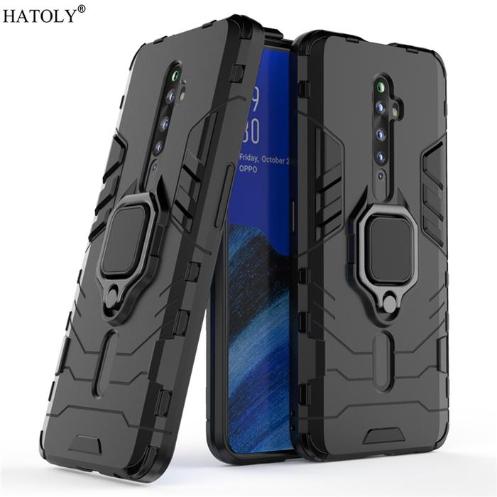 For OPPO Reno2 Z Case Cover For Reno 2Z Protective Case Finger Ring
