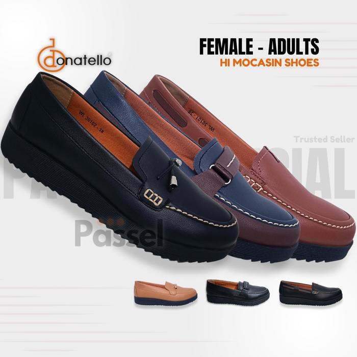 Passel x Donatello Sz. 36-40 Sepatu Loafers Wanita Kasual | WL30101 / WL30102 / WL30103