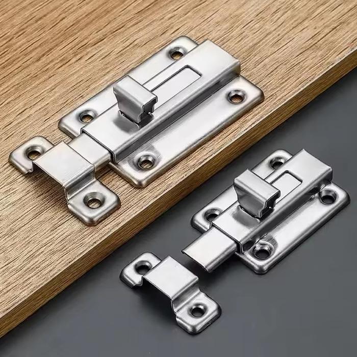 Grendel Pintu Stainless / Selot Pintu Stainless / Stainless Steel Door Latch Slide Bolt Anti-theft