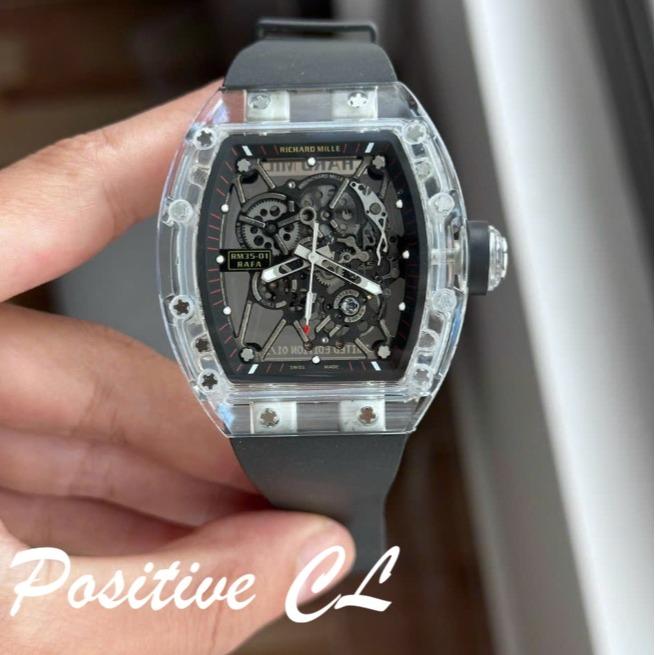 RM35-01 Rafa High Quality Watch Rubber Strap 44mm Shapire Tier 5