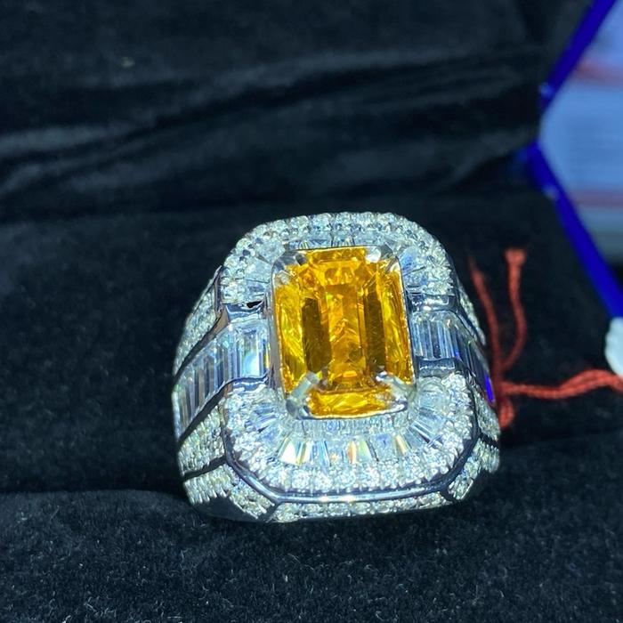 Cincin Natural Canary Tourmaline memo mri