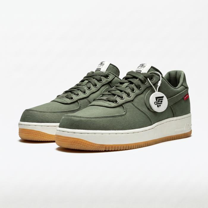 Air Force 1 Suprem OLIVE Jaminan Original Authentic FLOGEN