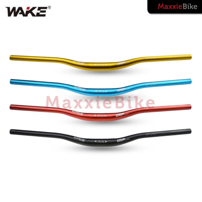 Wake Rise Handlebar Stang Sepeda 31.8 x 780 mm OS Oversize Rise 30mm Setang MTB Alloy