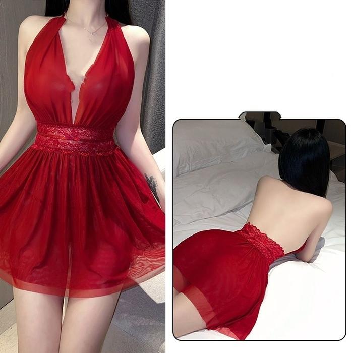 Dress Set Lingerie Babydoll Sweet Charming Model Minji XSN