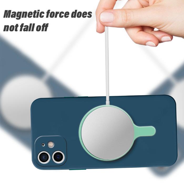 4pcs Silicone Sticker Ring for Magsafe Wireless Charging for Iphone