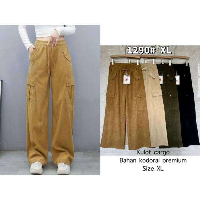 NEW Celana Kulot CarCodoray Import Premium by GOOD, celana wanita kulot kodoray 1290# XL 3290# 3XL 5