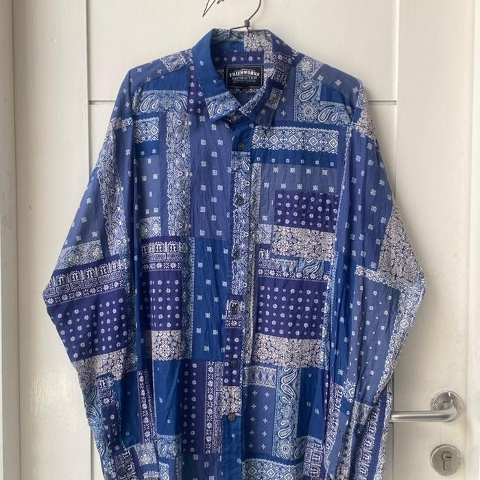 Frizmworks Visvim Bandana Paisley Indigo Kapital Shirt