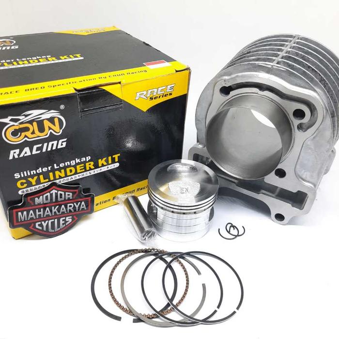 GOSEND BLOK SEHER BEAT POP K44 54.5MM 5M RACING CYLINDER BLOK BORE UP XB PIN 14 LINER LUAR 57.5MM BE