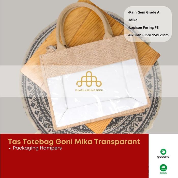 Tas Totebag Goni Mika Caesia - Packaging Hampers Plastik