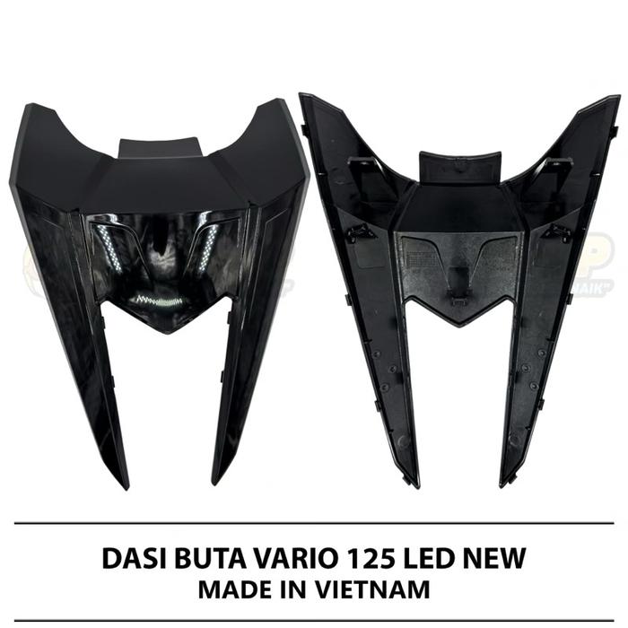 Cover front top dasi plat nomor depan buta vario led 125 new K2V 2023 Original vietnam
