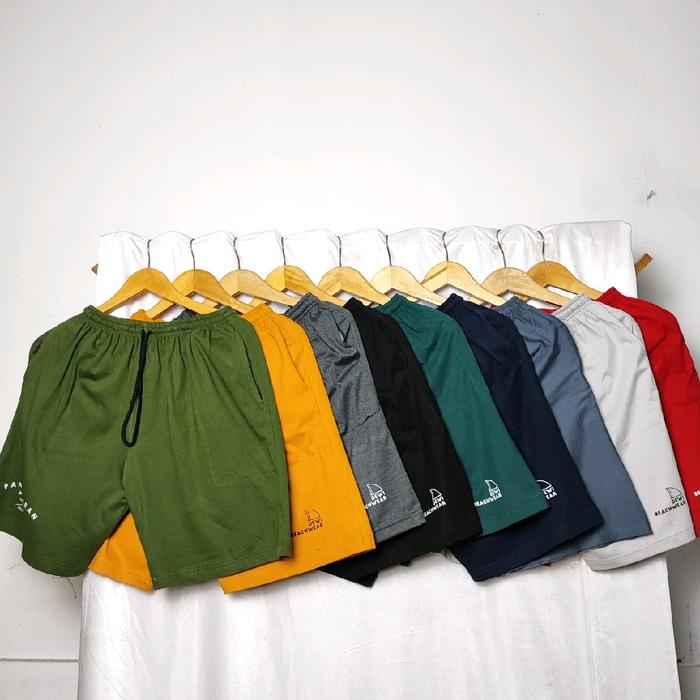 Celana Pendek Kaos / Kolor Kaos Pangandaran / Kolor Kaos Jumbo Pangandaran Shorts Pria