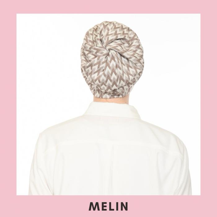 Kaloka Turban Beanie Hijab Topi Kupluk Kemo - Melin