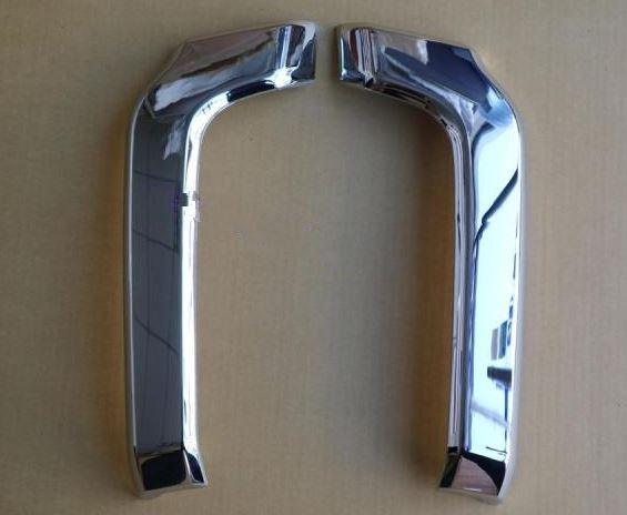 BUMPER PAIR GRILLE CHROM MOULDING FOR MITSUBISHI PAJERO SHOGUN V93
